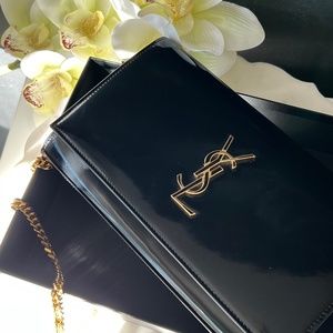 Saint Laurent | Cassandre Glossed Bag